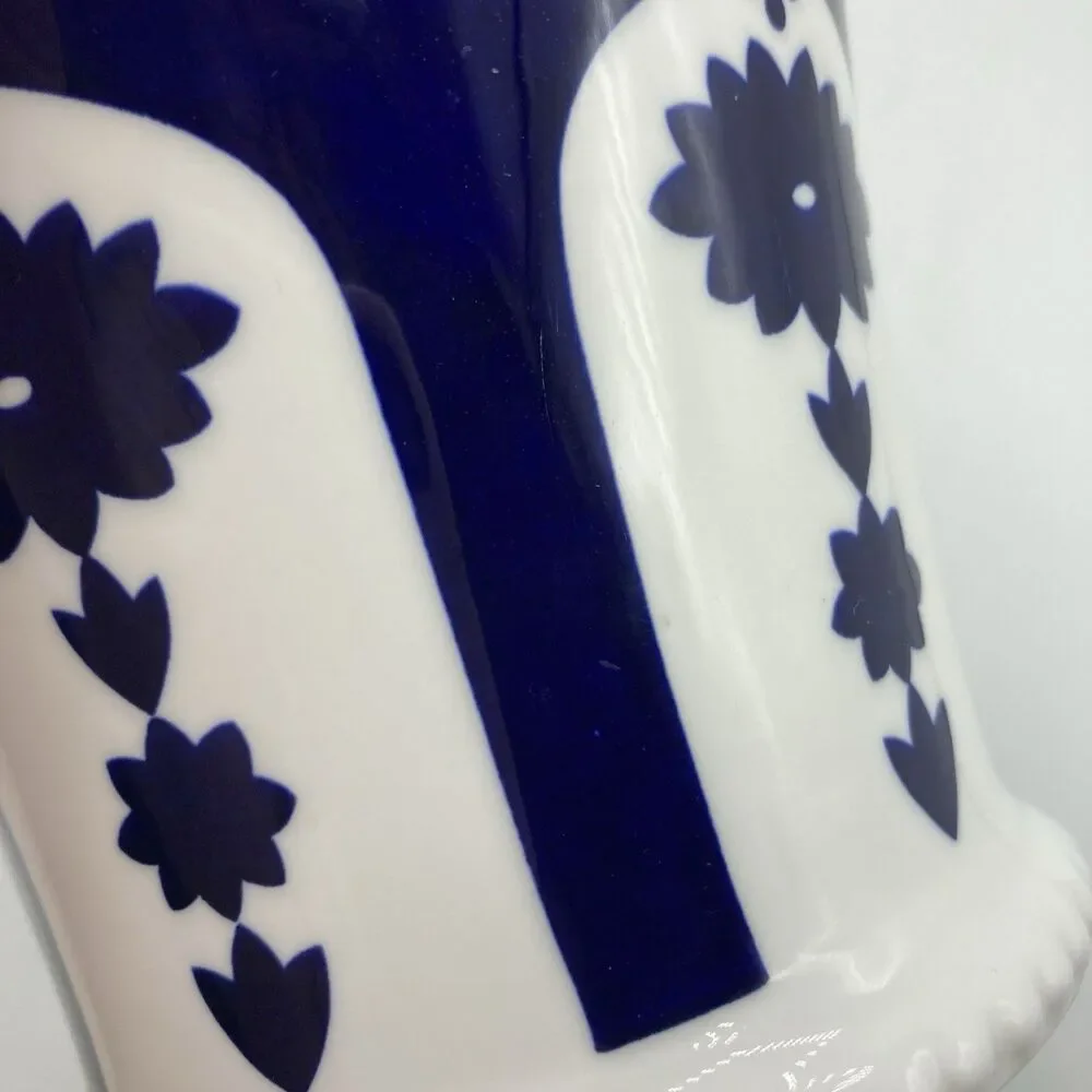 Royal Crown Derby Unfinished Imari Mantel Vase Urn Cachepot Planter Pot 4.75